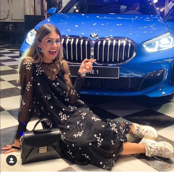 Last🔥Zara floral tulle dress bloggers favorite - Picture 2 of 10